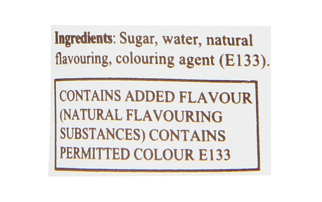 Monin Curacao Bleu Syrup   Bottle  250 millilitre